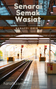 Senarai Semak Wasiat