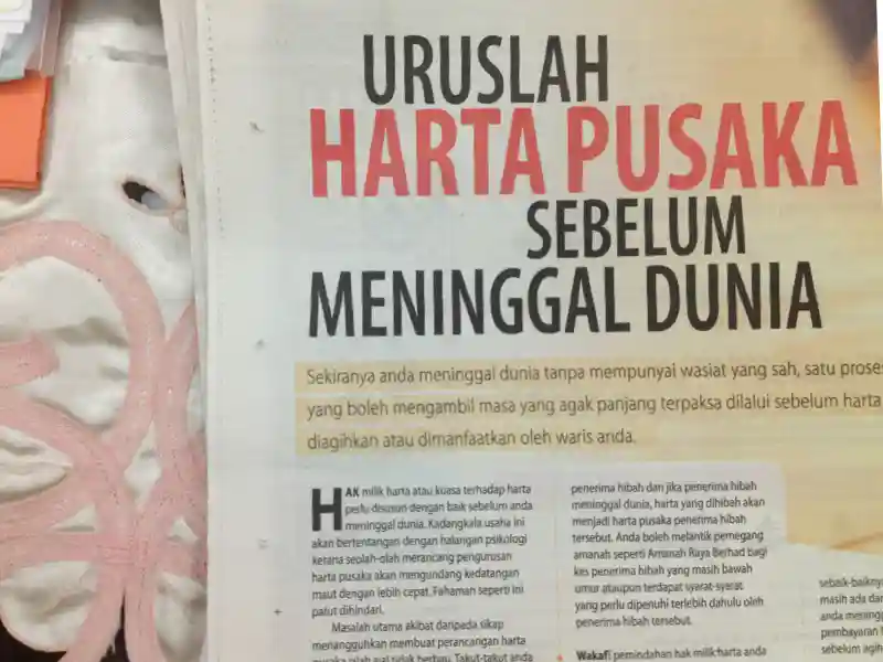 cara pembahagian harta pusaka