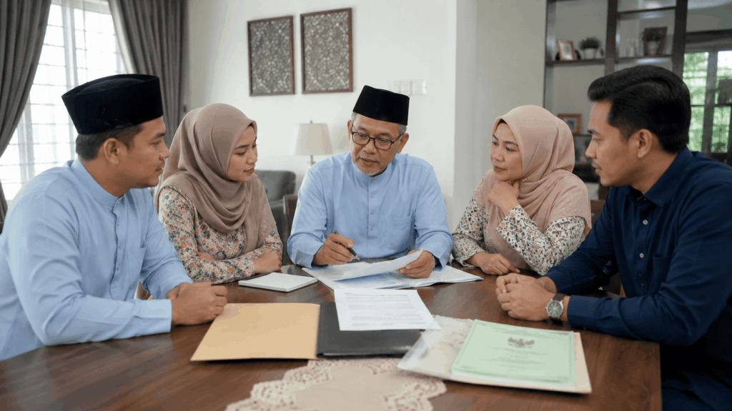Cara pembahagian harta pusaka Islam tanpa konflik antara waris