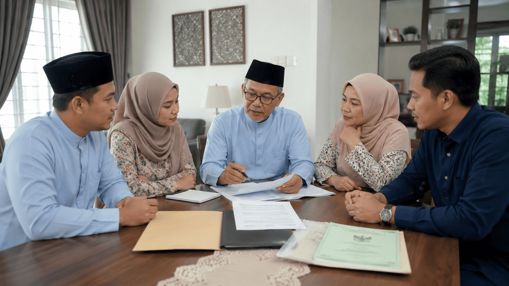 Cara pembahagian harta pusaka Islam tanpa konflik antara waris