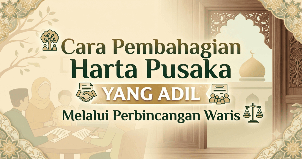 Cara pembahagian harta pusaka yang adil melalui perbincangan waris