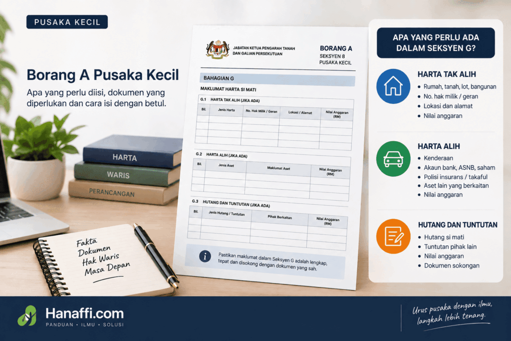 Kesilapan biasa semasa menyediakan Borang A pusaka kecil