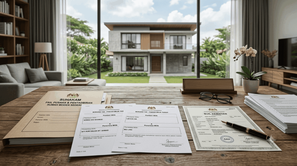 Rumah dua nama dan harta sepencarian selepas kematian