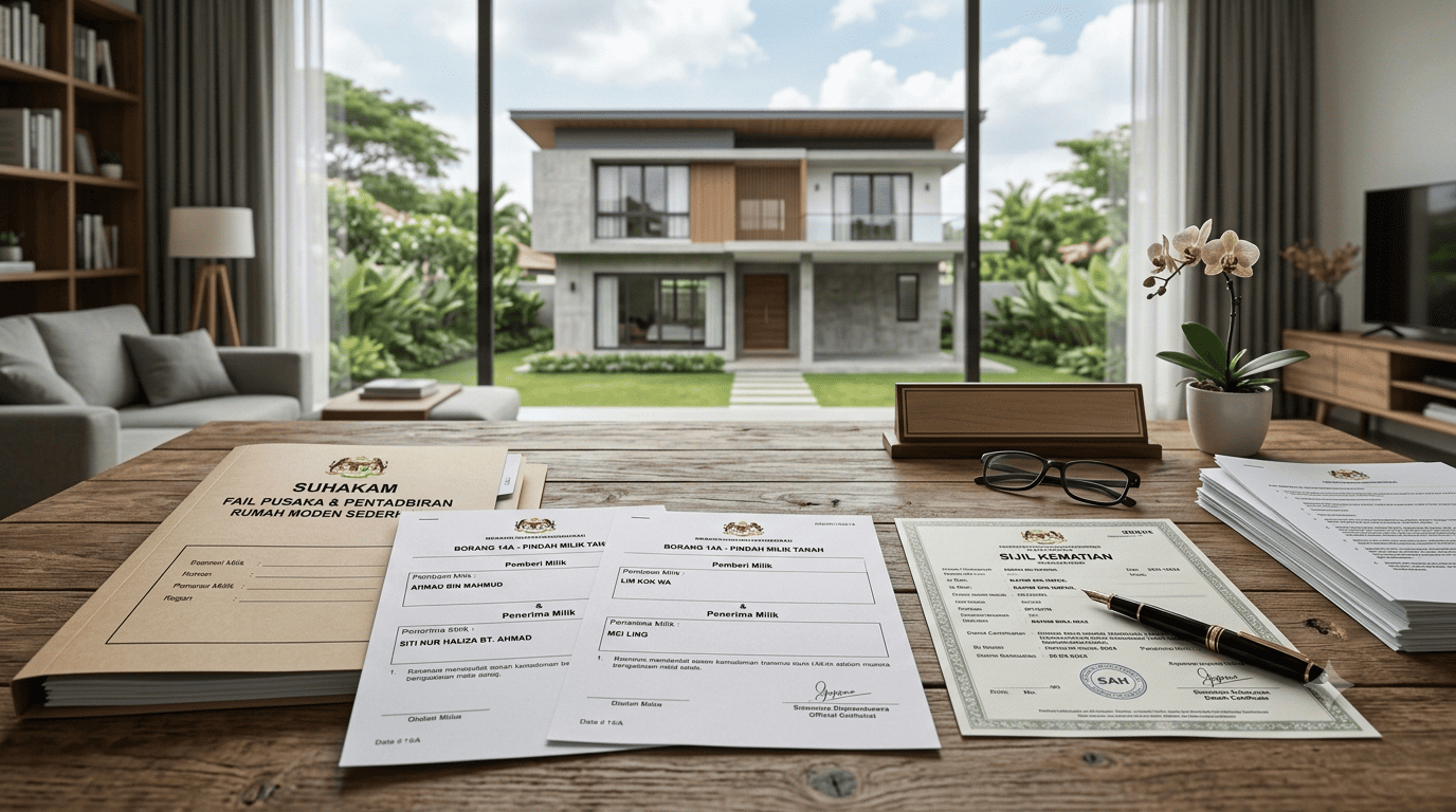 Rumah dua nama dan harta sepencarian selepas kematian