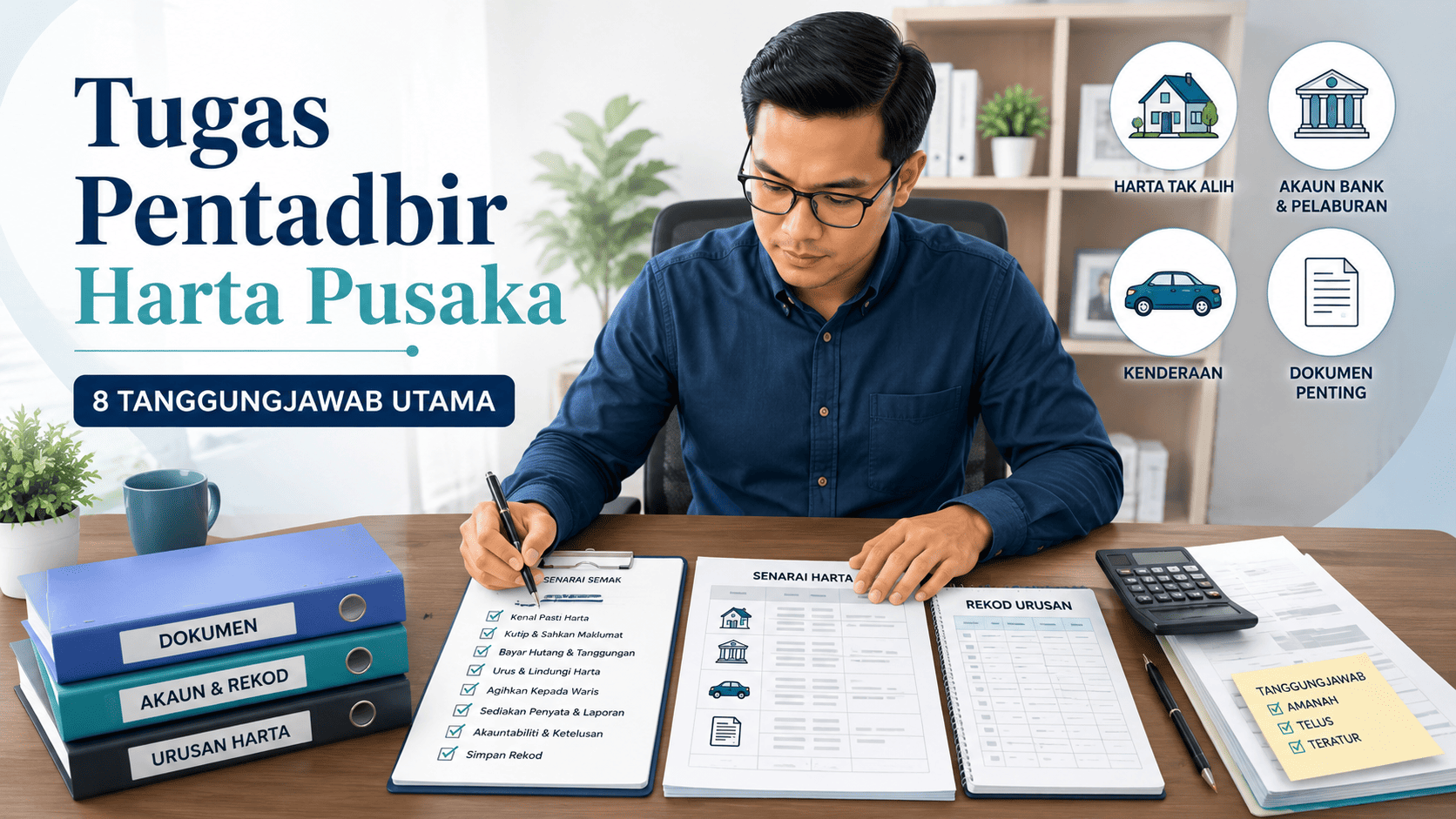 Kenal pasti tugas utama laman web terlebih dahulu