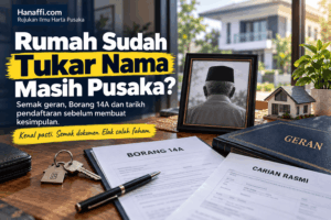 Keluarga menyemak dokumen dan kunci rumah dengan tajuk Rumah Sudah Tukar Nama, Masih Pusaka?