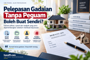 Pemilik rumah membandingkan pilihan urus sendiri atau lantik peguam untuk pelepasan gadaian