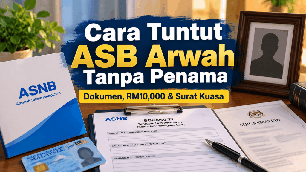 Waris menyediakan dokumen untuk tuntutan ASB arwah