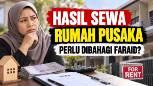 Dokumen pusaka, kunci rumah dan rekod hasil sewa rumah selepas kematian