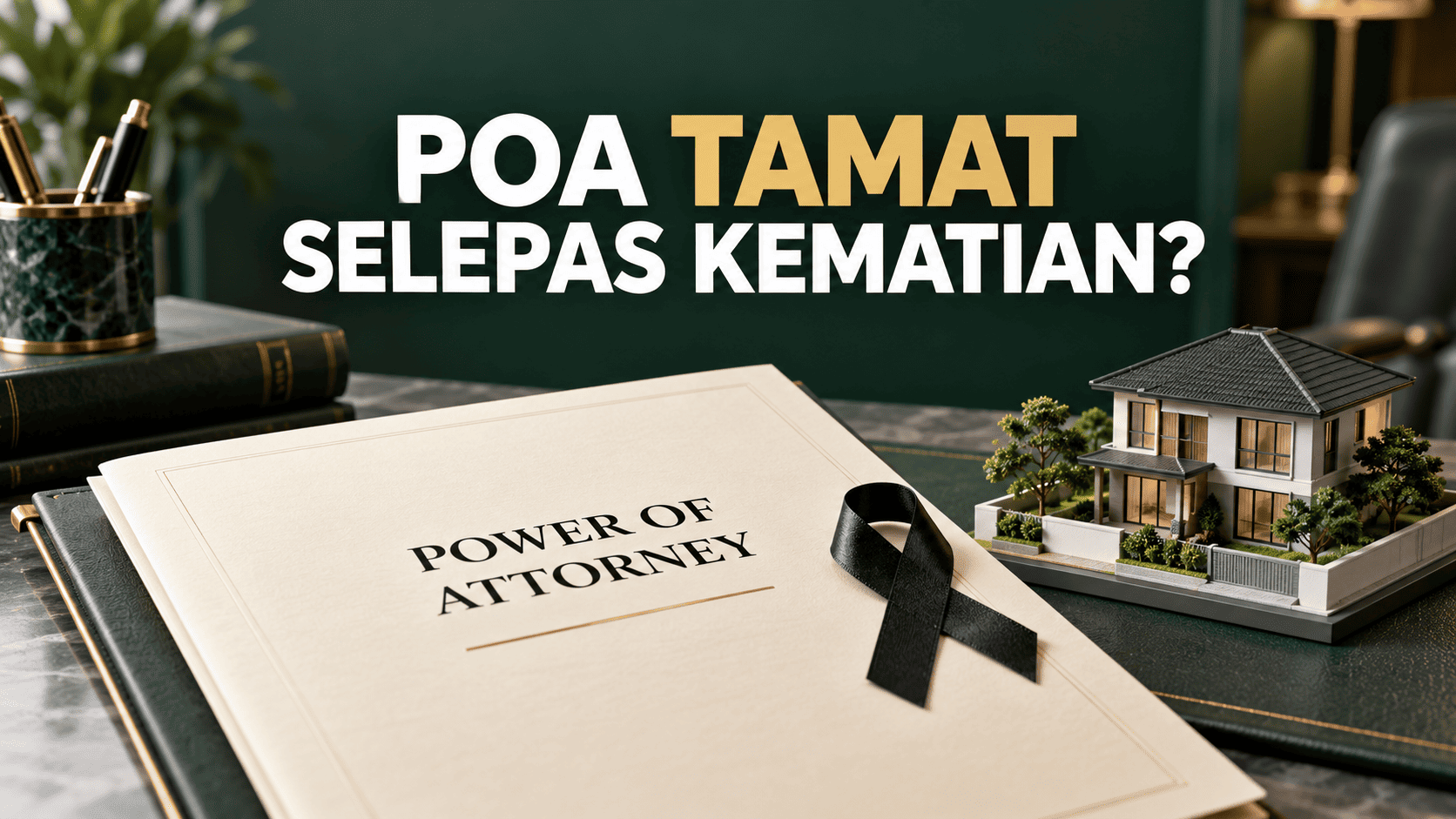 Power of Attorney selepas kematian dan semakan status undang-undang